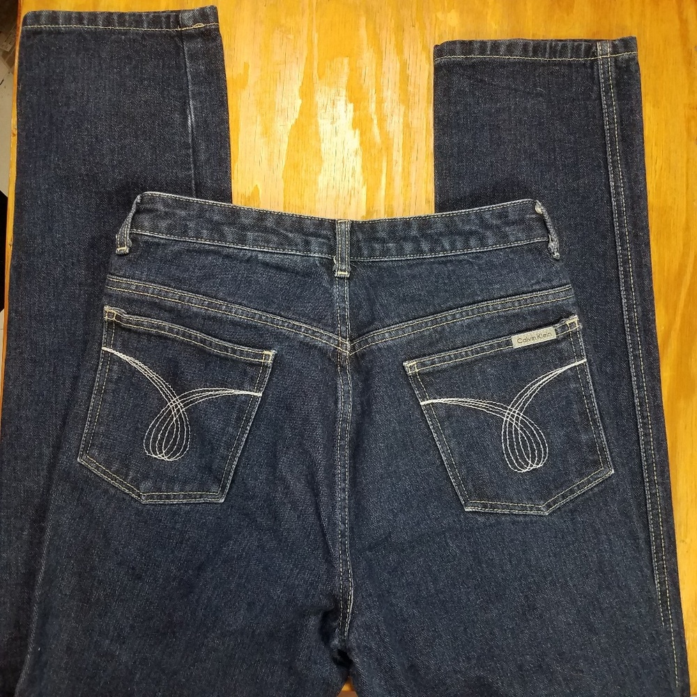 Calvin Klein Vintage jeans High waisted straight - Picture 2 of 8
